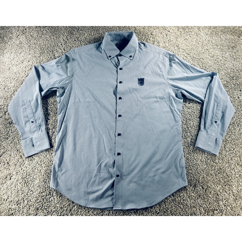 Peter Millar Summer Comfort Mens L Western Golf Association Logo Long Sleeve